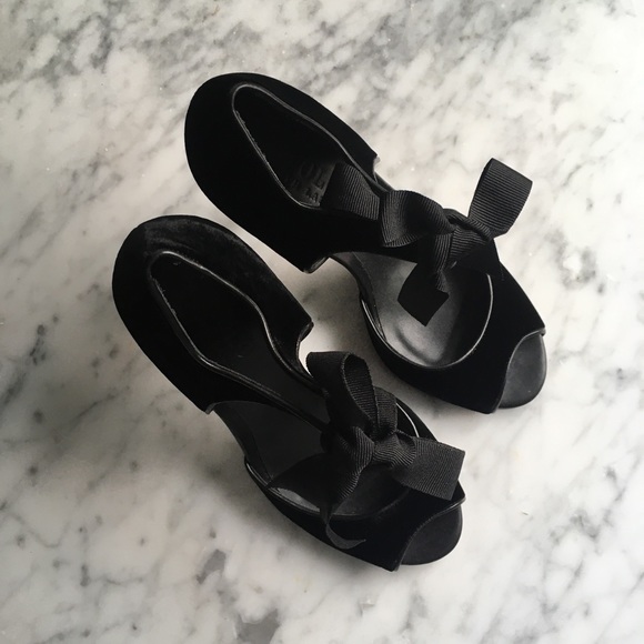 Polo Ralph Lauren Raleigh Peep Toe Pumps - Picture 2 of 11